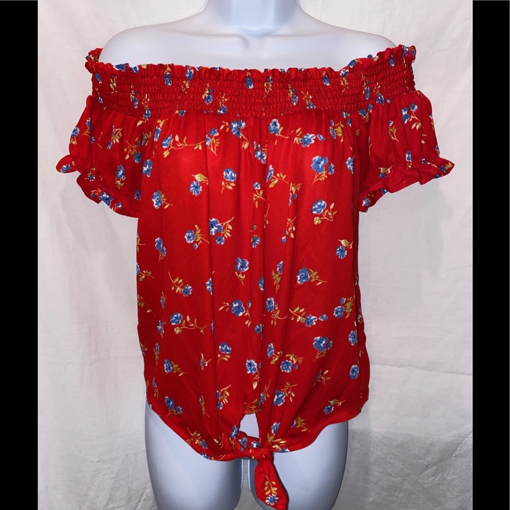 Girl's size Large SIENNA SKY off shoulder top
